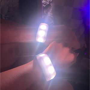 TWO Bad Bunny World's Hottest Tour concert wristbands